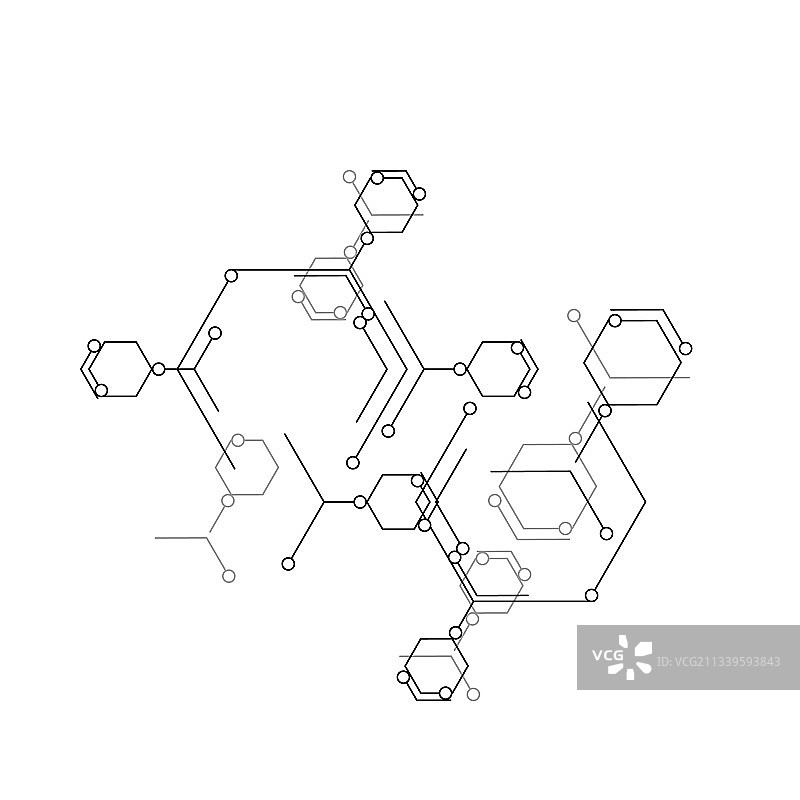 分子结构图标图片素材