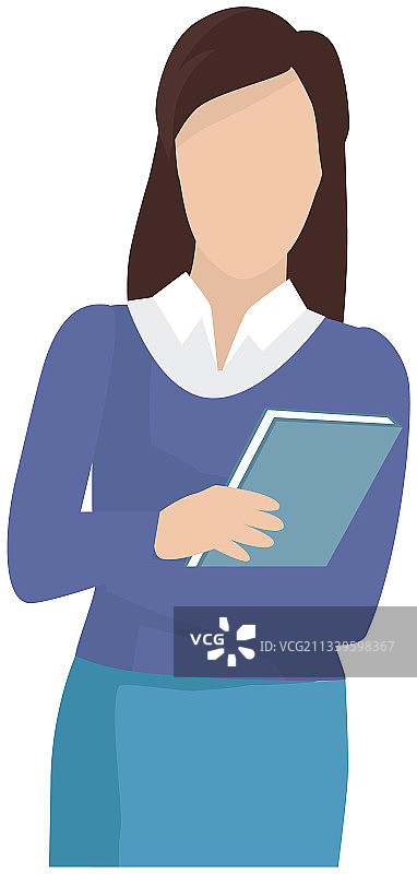 穿着商务服装的商务女人图片素材