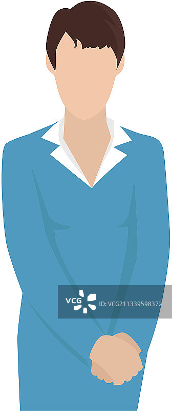 穿着商务服装的商务女人图片素材