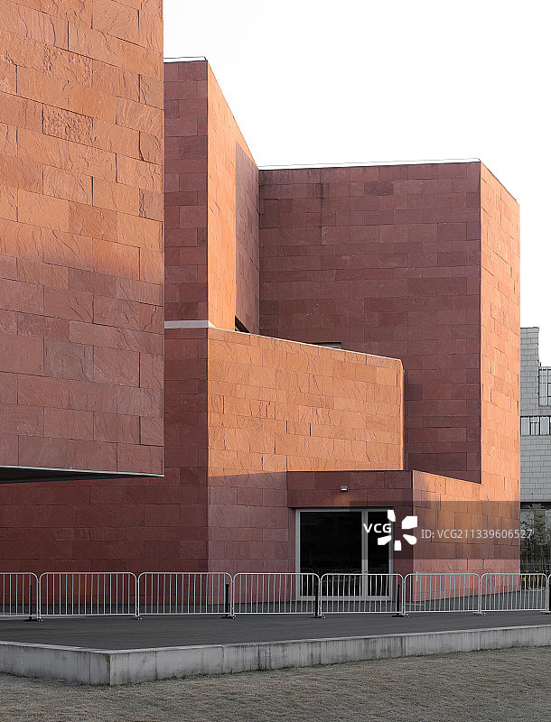 中国国际设计博物馆，博物馆，设计，大师建筑，建筑，日落，黄昏图片素材