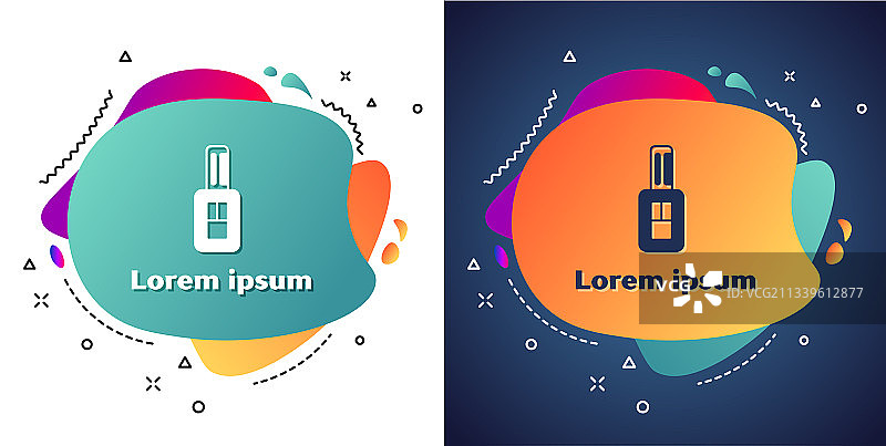 白色汽车钥匙及遥控图标图片素材