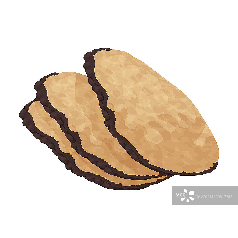 松露卡通图标图片素材