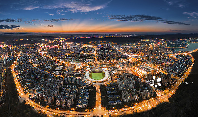 宜宾夜景图片素材