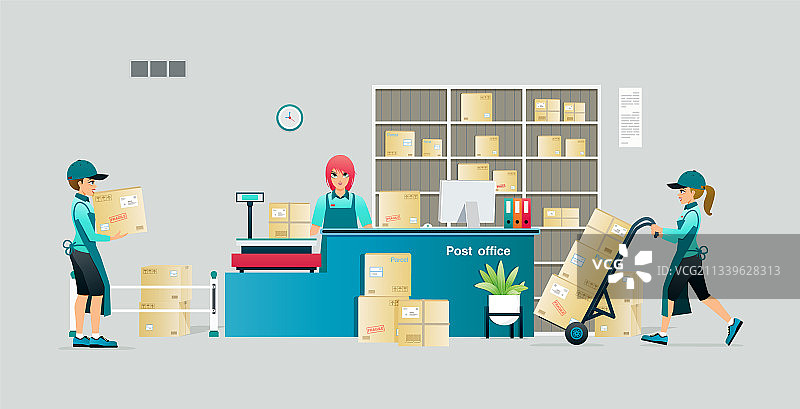 邮局图片素材