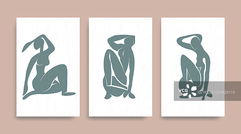 现代亨利·马蒂斯抽象艺术图片素材