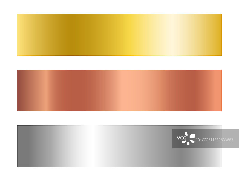 金色银色青铜金属纹理套装图片素材