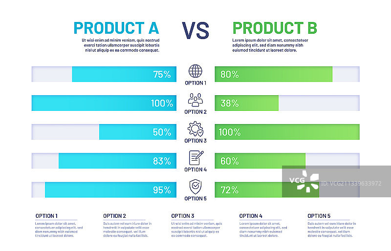产品比价表图片素材