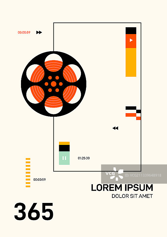 电影海报设计模板背景图片素材