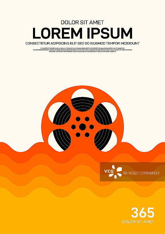 电影海报设计模板背景图片素材