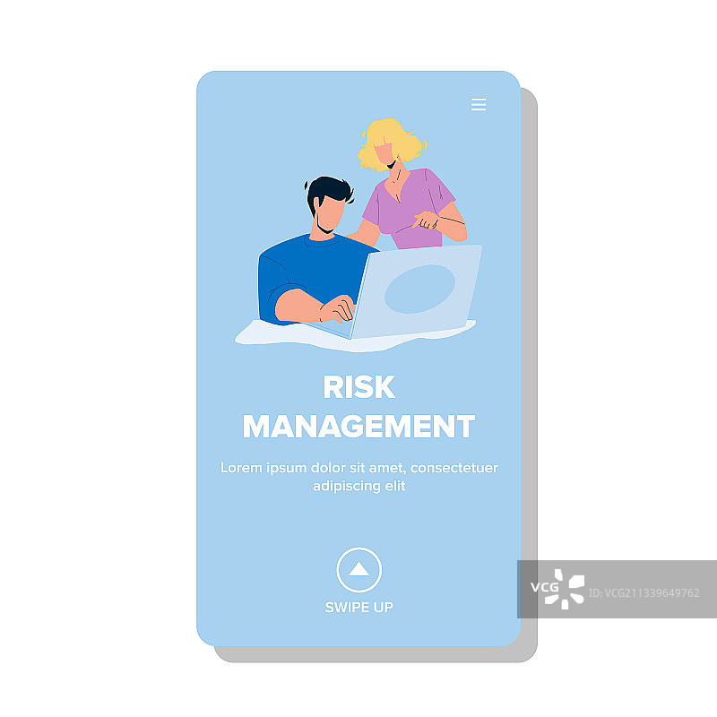 风险管理商业职业团队图片素材
