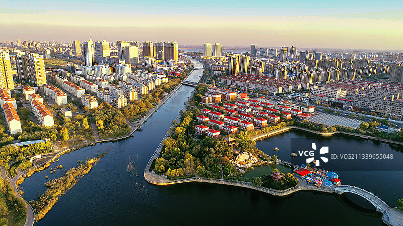 油城风光图片素材