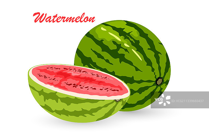 卡通香甜西瓜图片素材