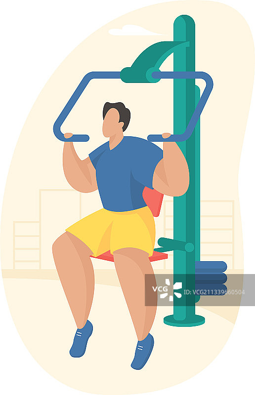 户外健身器材图片素材