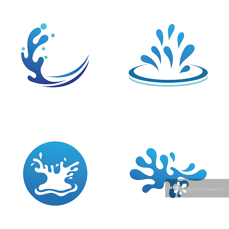 水自然标志和符号图像泼溅图片素材