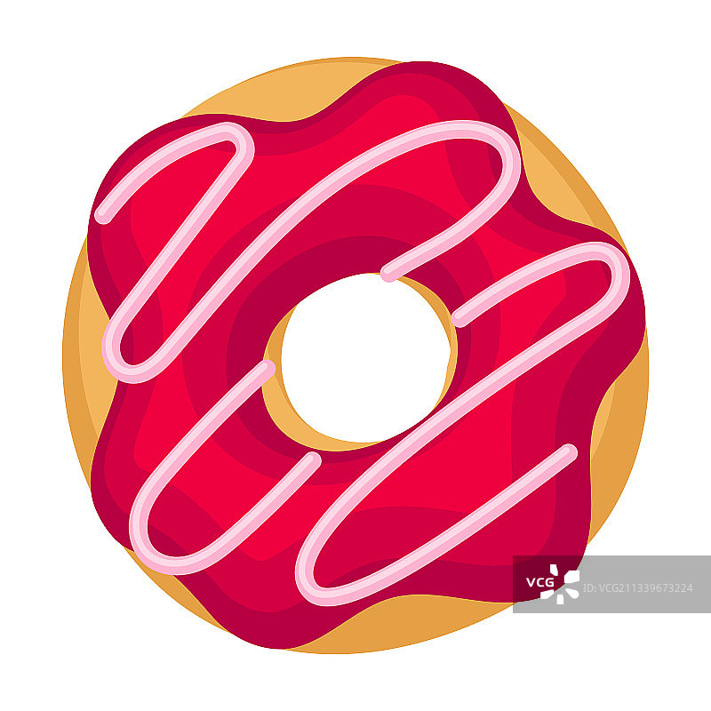 甜甜圈卡通图标图片素材