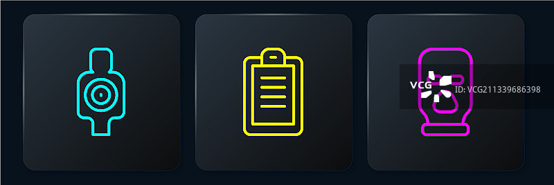 射击运动人形靶图片素材