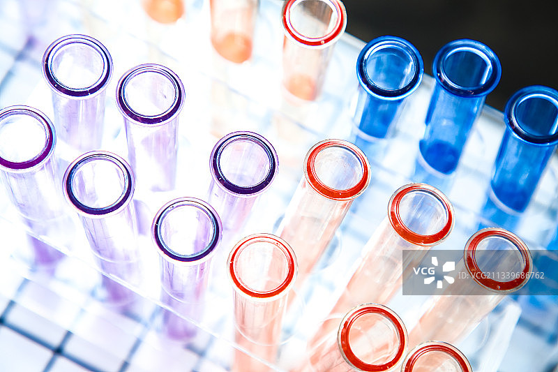 多彩试管图片素材