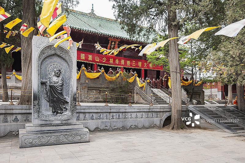 2010-05-03中国，河南省，郑州市，登封市，少林寺图片素材