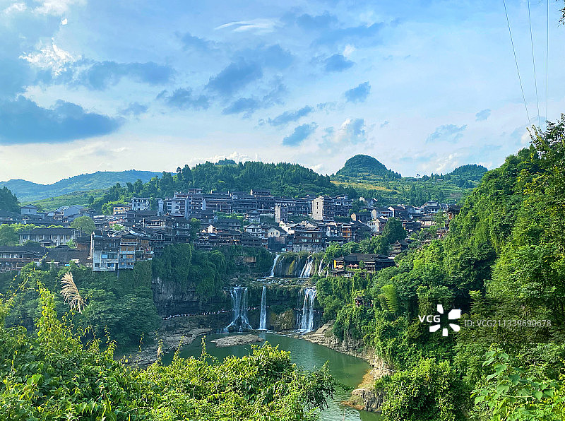 芙蓉镇图片素材