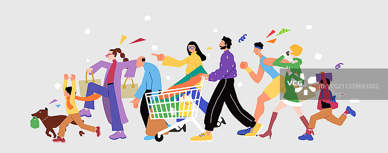 商场购物图片素材