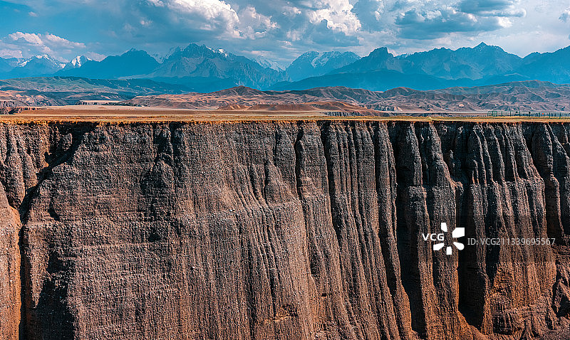 安集海大峡谷图片素材