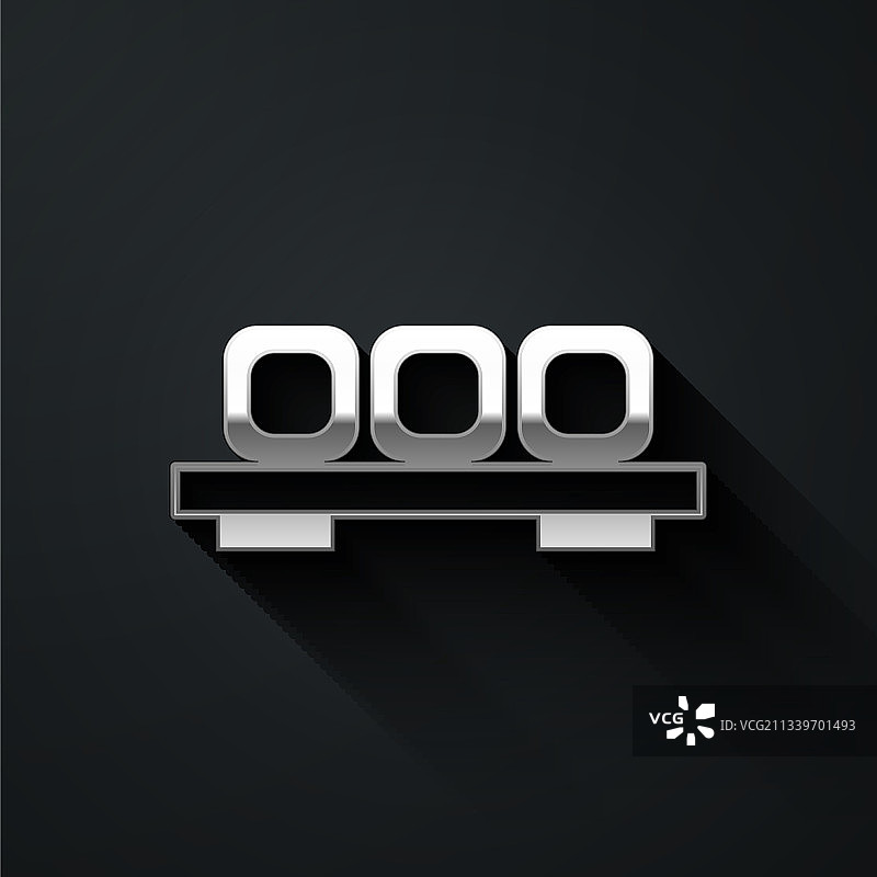 砧板上的银色寿司图标图片素材