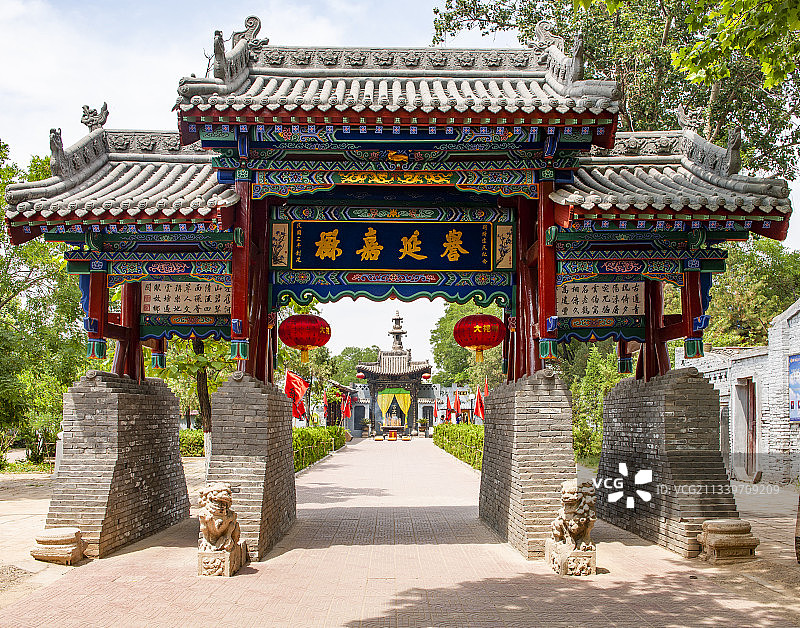 2010-06-19中国，山西省，临汾市，洪洞县，大槐树景区图片素材