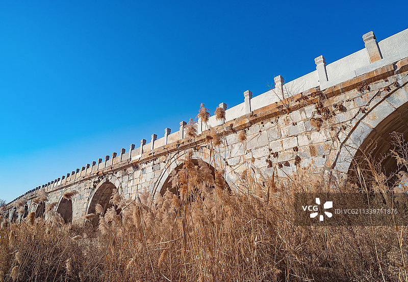 北京房山琉璃河大桥图片素材