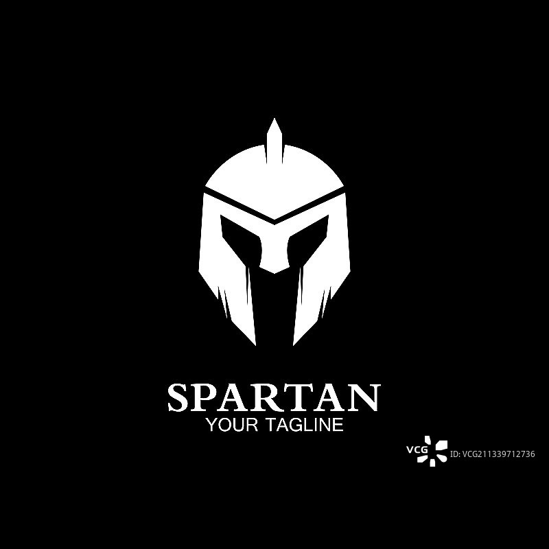斯巴达勇士logo图标设计图片素材
