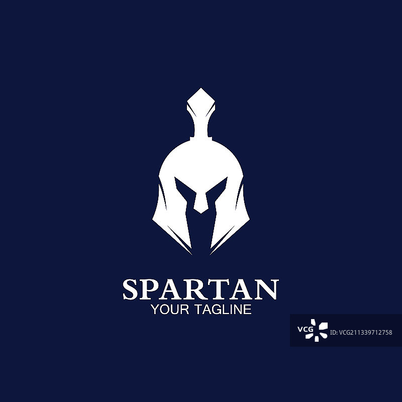 斯巴达勇士logo图标设计图片素材