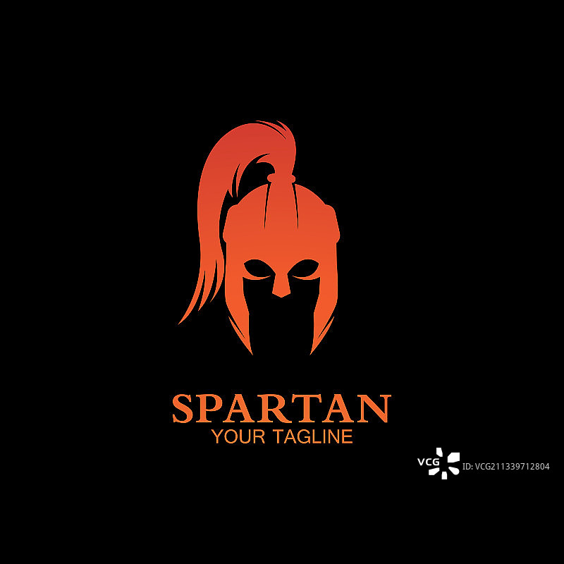 斯巴达勇士logo图标设计图片素材