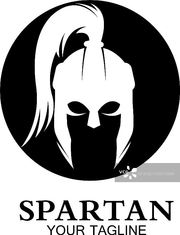 斯巴达勇士logo图标设计图片素材