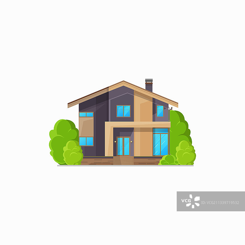 乡村小屋住宅酒店独立建筑图片素材