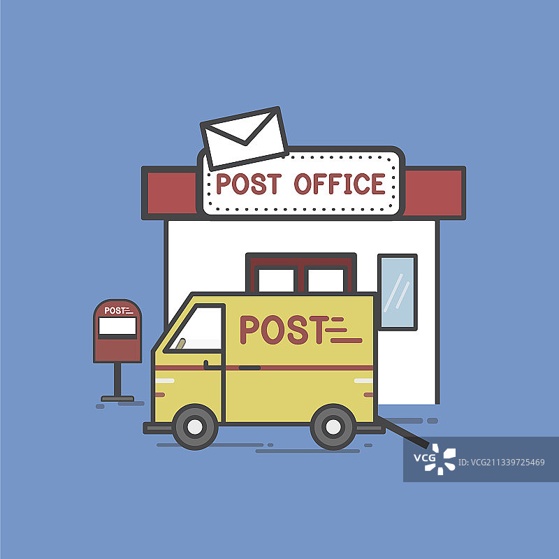 邮政递送素材图片素材