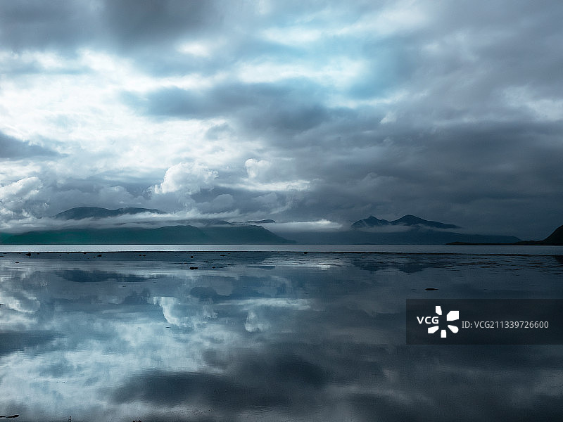 挪威罗弗敦群岛海景图片素材