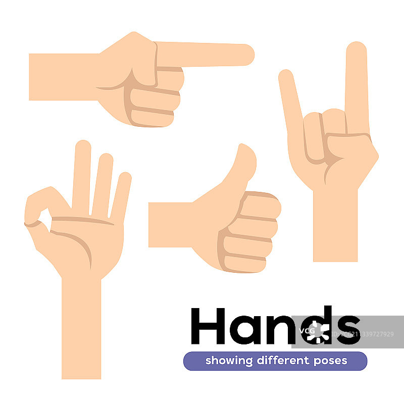 设计师手部姿势展示图片素材