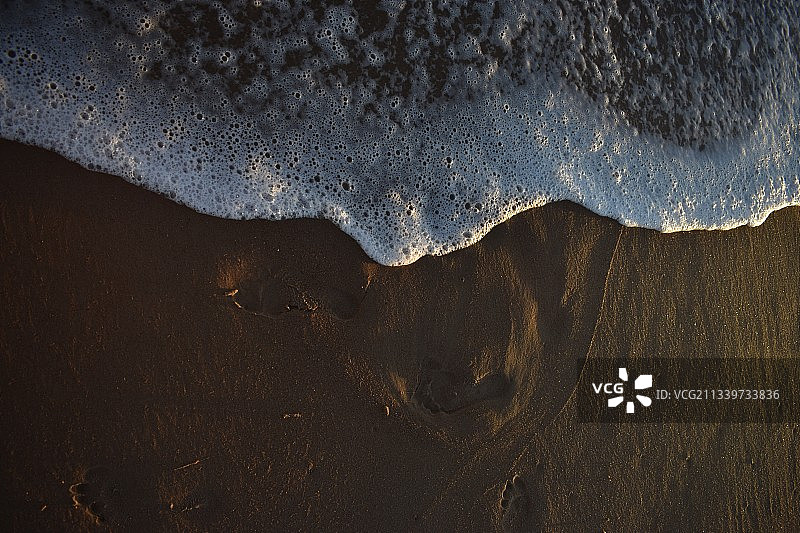 乌拉圭马尔多纳多海滩航拍图片素材