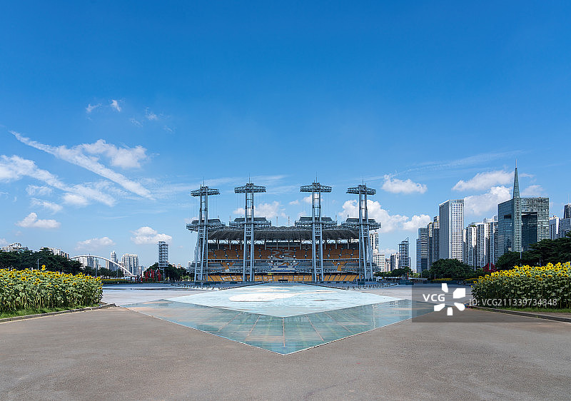 广东省广州市天河区海心沙公园图片素材