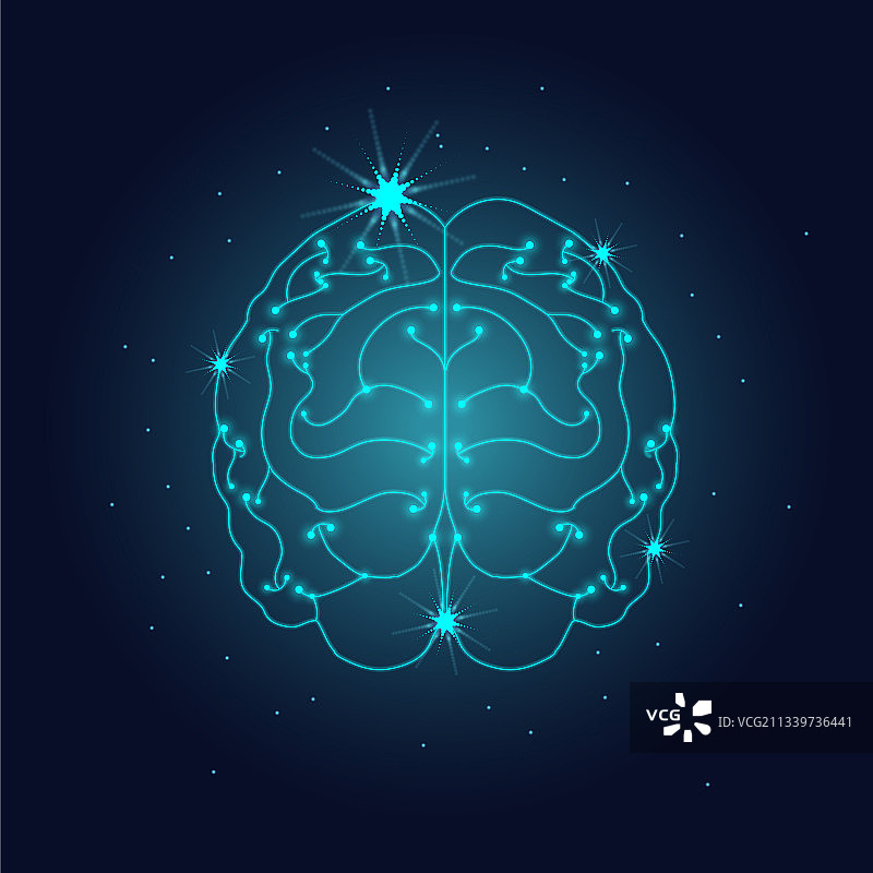 人类神经系统图片素材