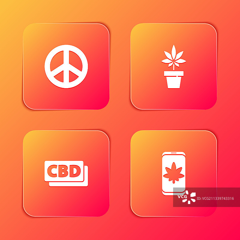 大麻植物图片素材