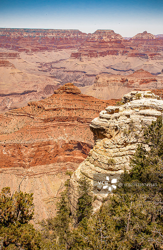 美国亚利桑那州大峡谷村的壮丽风景图片素材