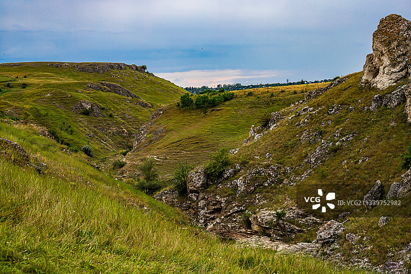 摩尔多瓦杜鲁伊托雷亚的壮丽景色图片素材