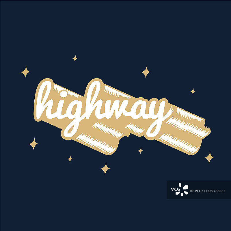 高速公路排版图片素材