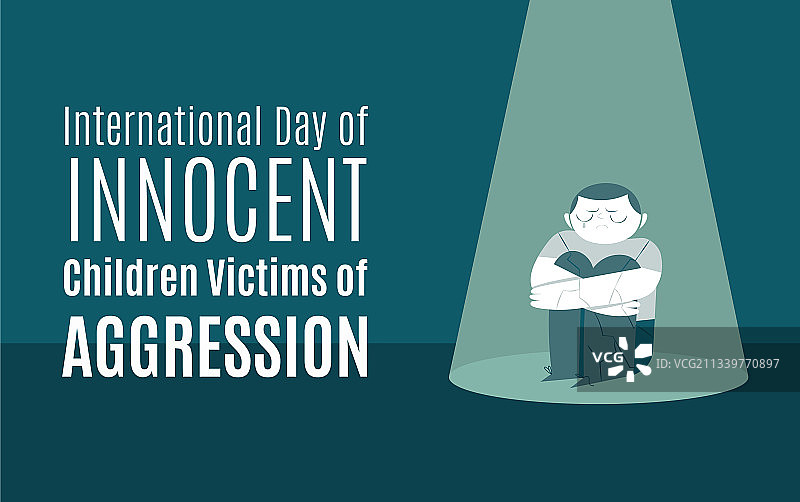 受害者无辜儿童世界日：男孩图片素材