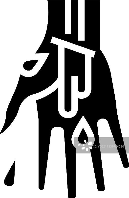 静脉出血疾病标志符号图标图片素材