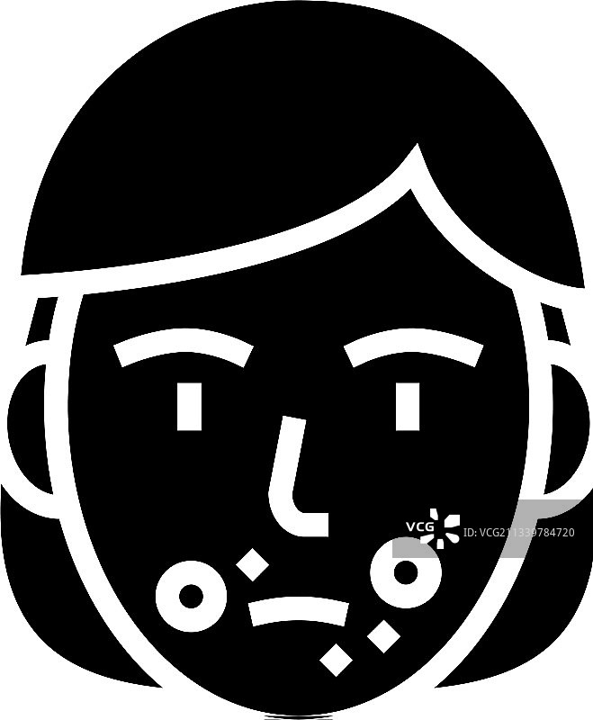 疱疹疾病标志符号图片素材