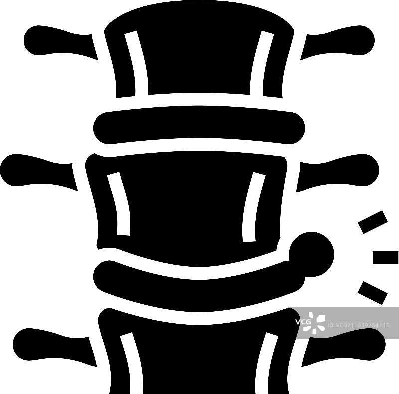 脊椎疝气疾病标志符号图片素材