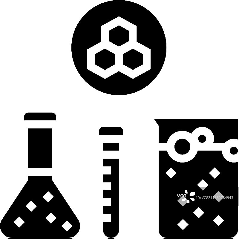 化学基质药物生产标志图片素材