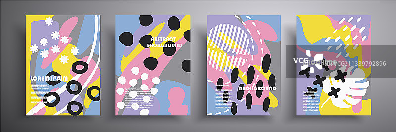 创意抽象封面设计图片素材