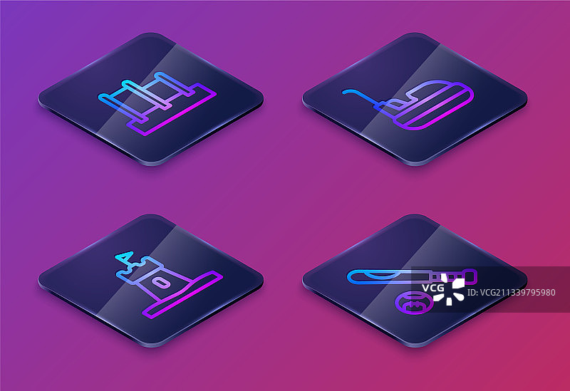 2.5D单杠、沙塔线条设计图片素材